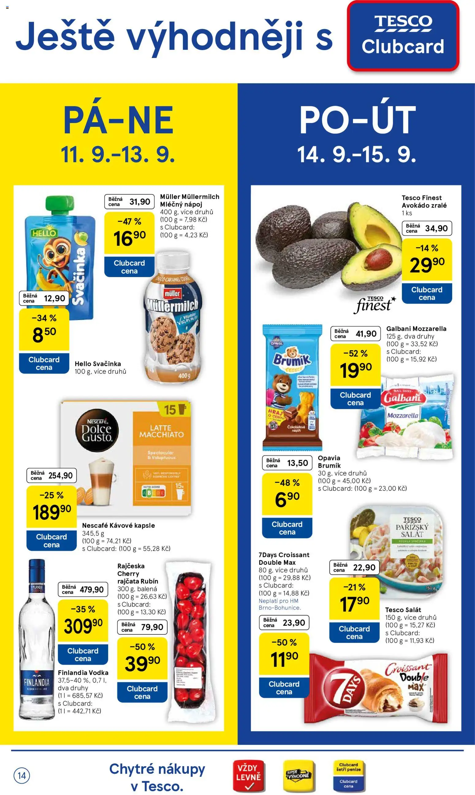 Tesco leták - Hypermarket od 09.09.2026 | Strana: 14