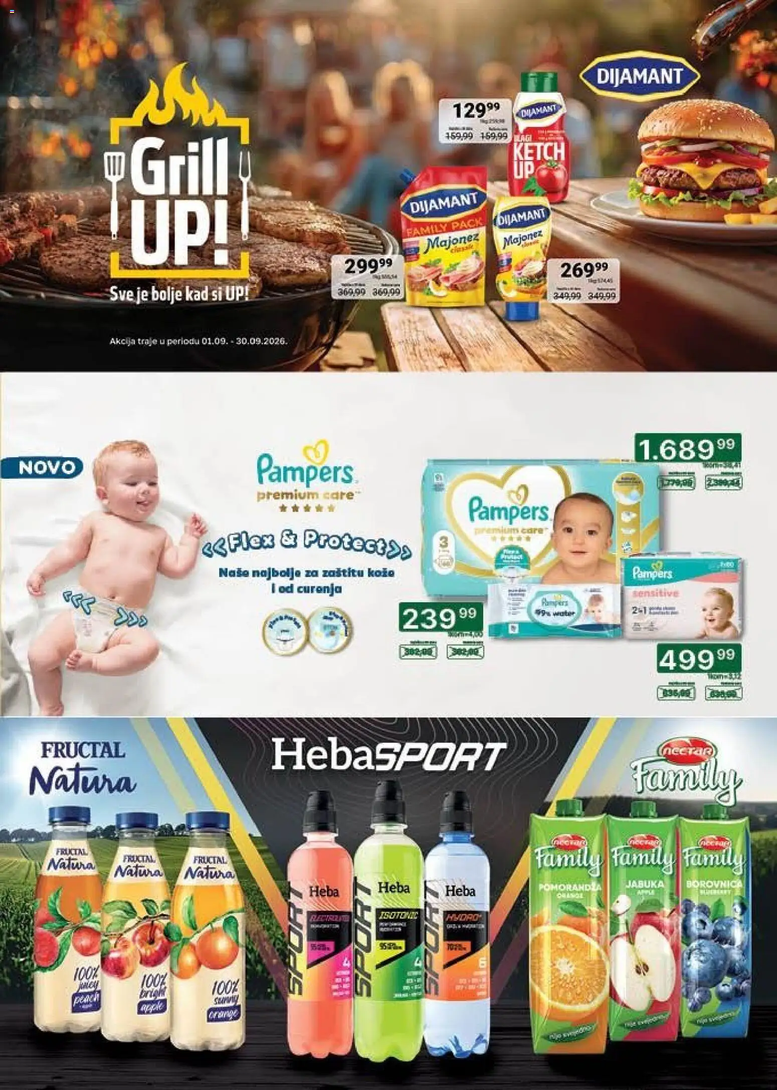 Univerexport katalog - važi od 01.09.2026 | Strana: 21 | Proizvode: Majonez, Pampers, Borovnica