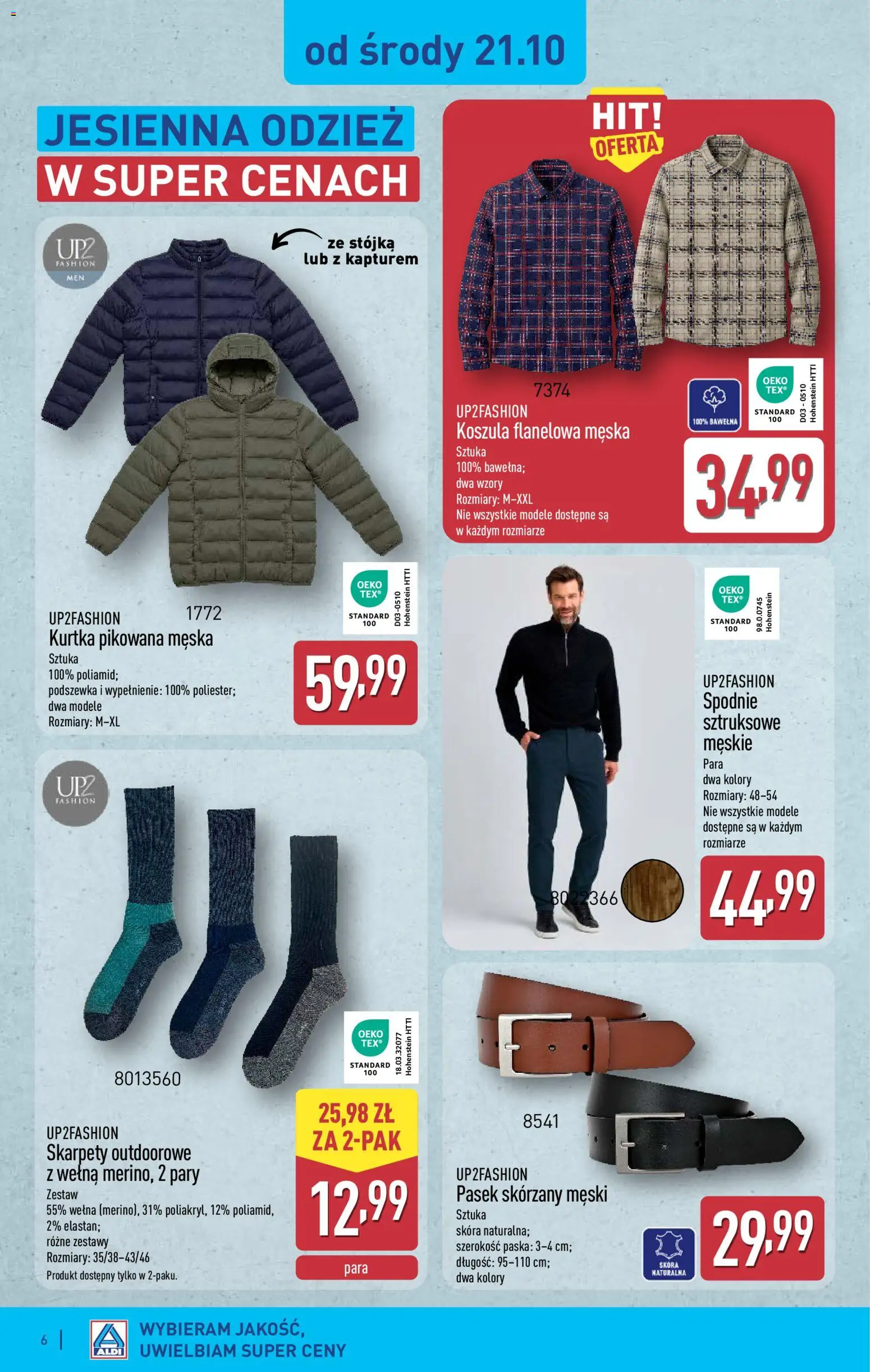 Aldi gazetka - Artykuły przemysłowe i tekstylia od 21.10.2026 | Strona: 6