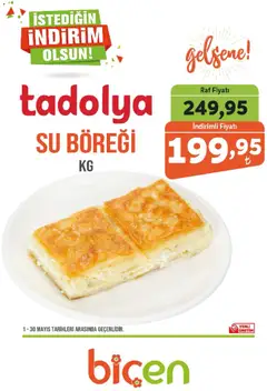 01.05.2026 tarihinden itibaren geçerli olan Biçen Market kataloğu önizlemesi