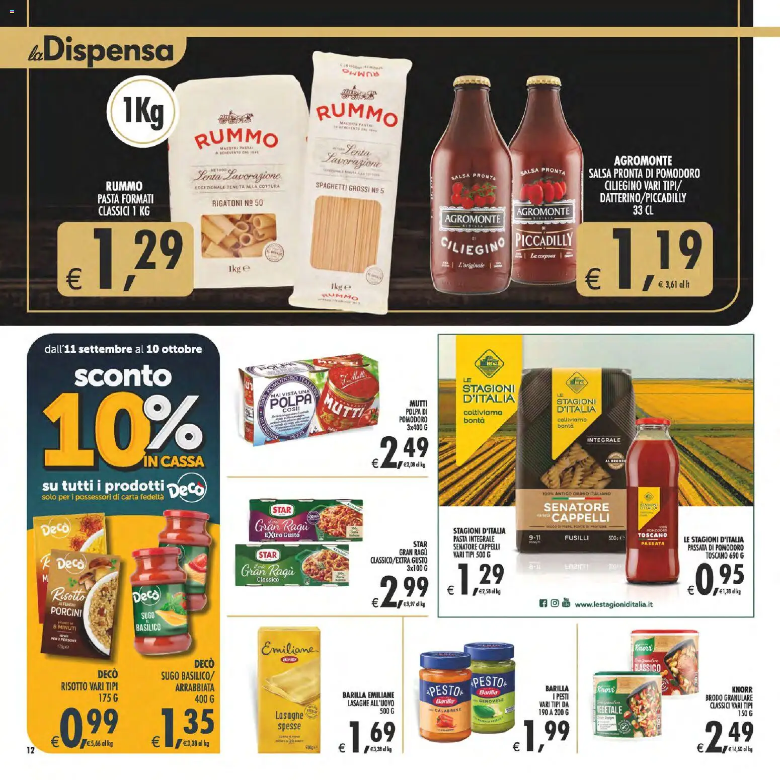 Volantino Decò del 02/10/2026 | Pagina: 12