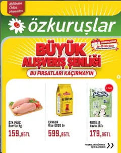 26 Ekim 2026 tarihinden itibaren geçerli olan Özkuruşlar kataloğu önizlemesi