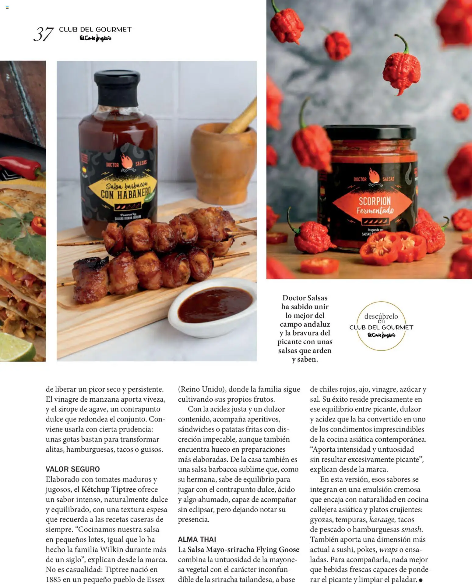 El Corte Inglés ofertas │ válido desde el 22/06/2026 | Página: 37 | Productos: Salsas, Pescado, Cocina, Bebidas