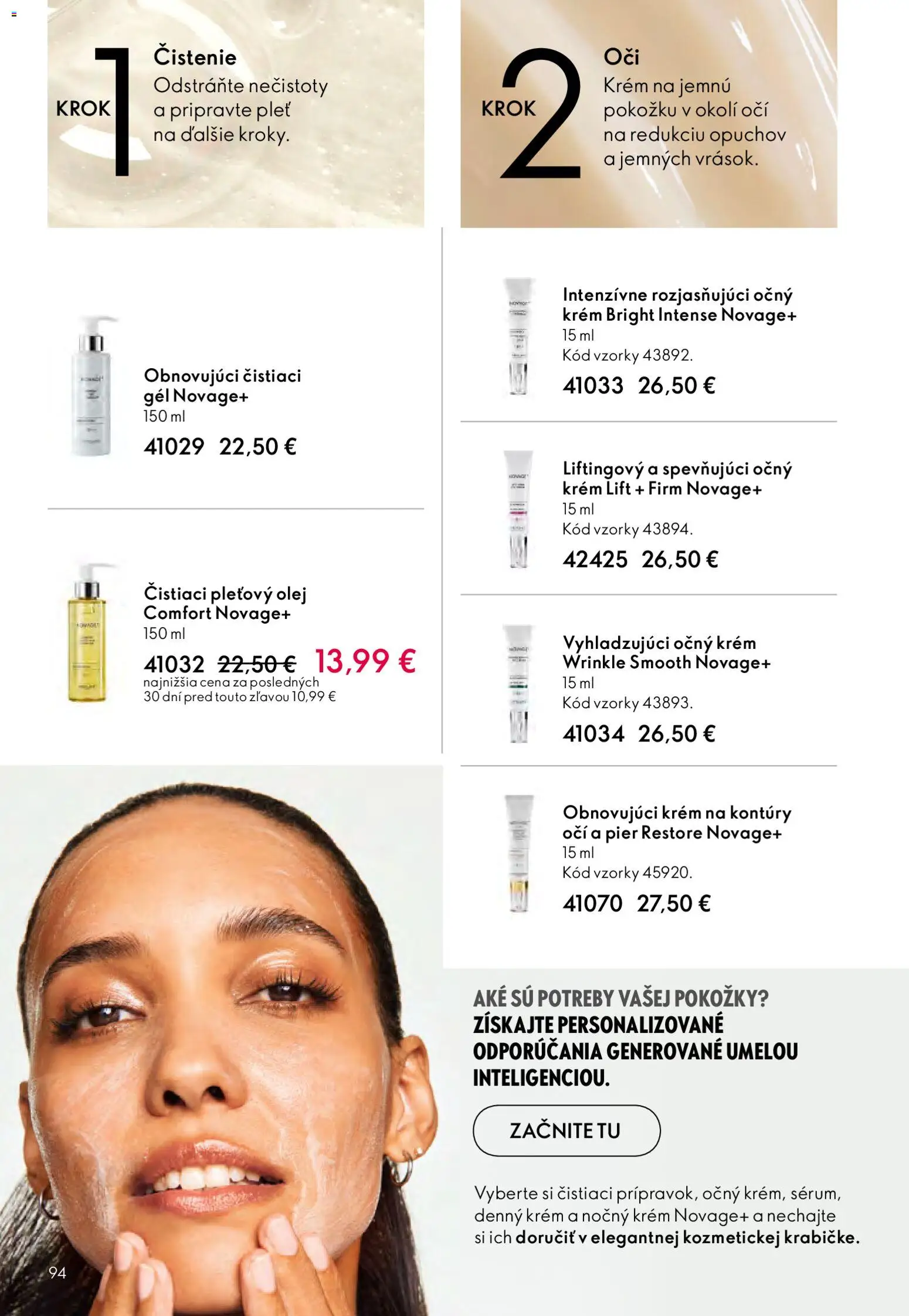 Nové Oriflame akcie – leták je platný od 27.05.2026 | Strana: 94 | Produkty: Olej, Krém