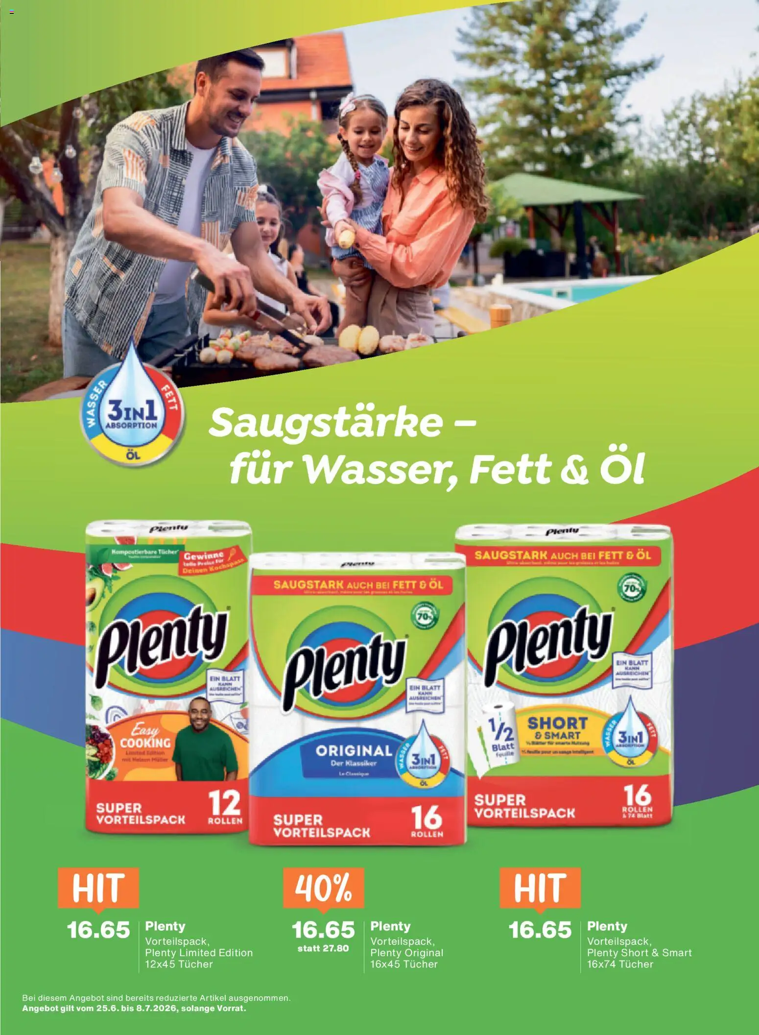 Migros aktionen Magazin – gültig ab 24.06.2026 | Seite: 31 | Produkte: Öl, Wasser