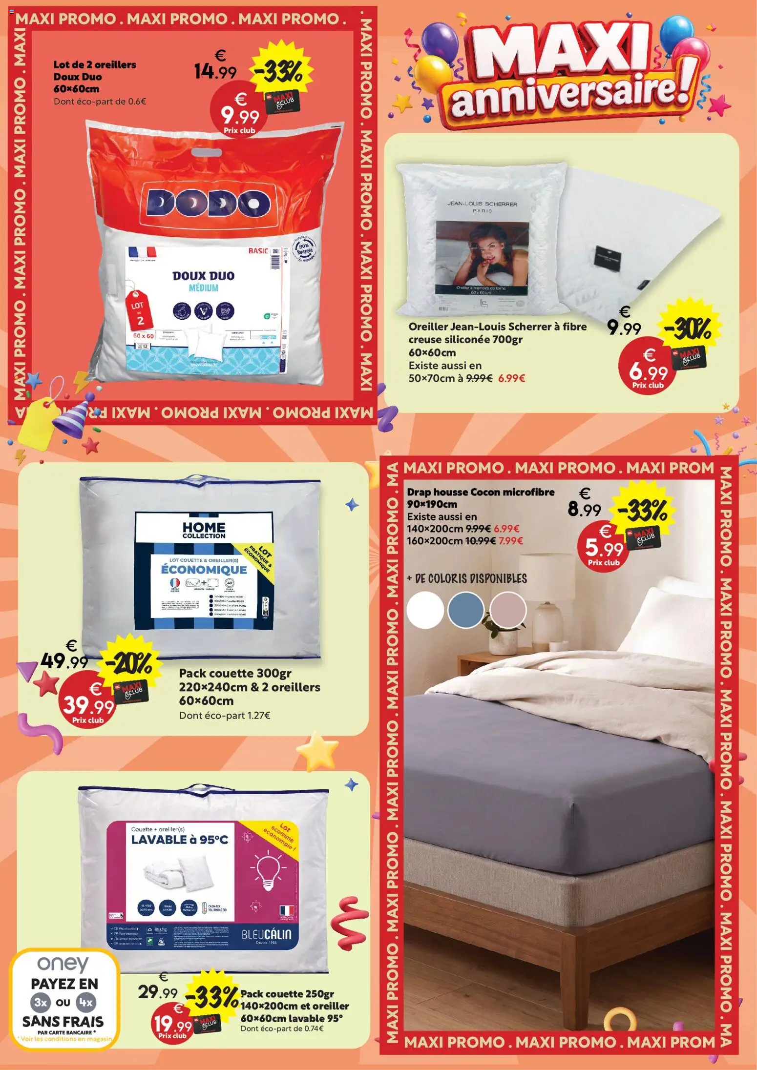 {H1} | Page: 13 | Produits: Anniversaire, Oreillers, Drap housse, Dodo