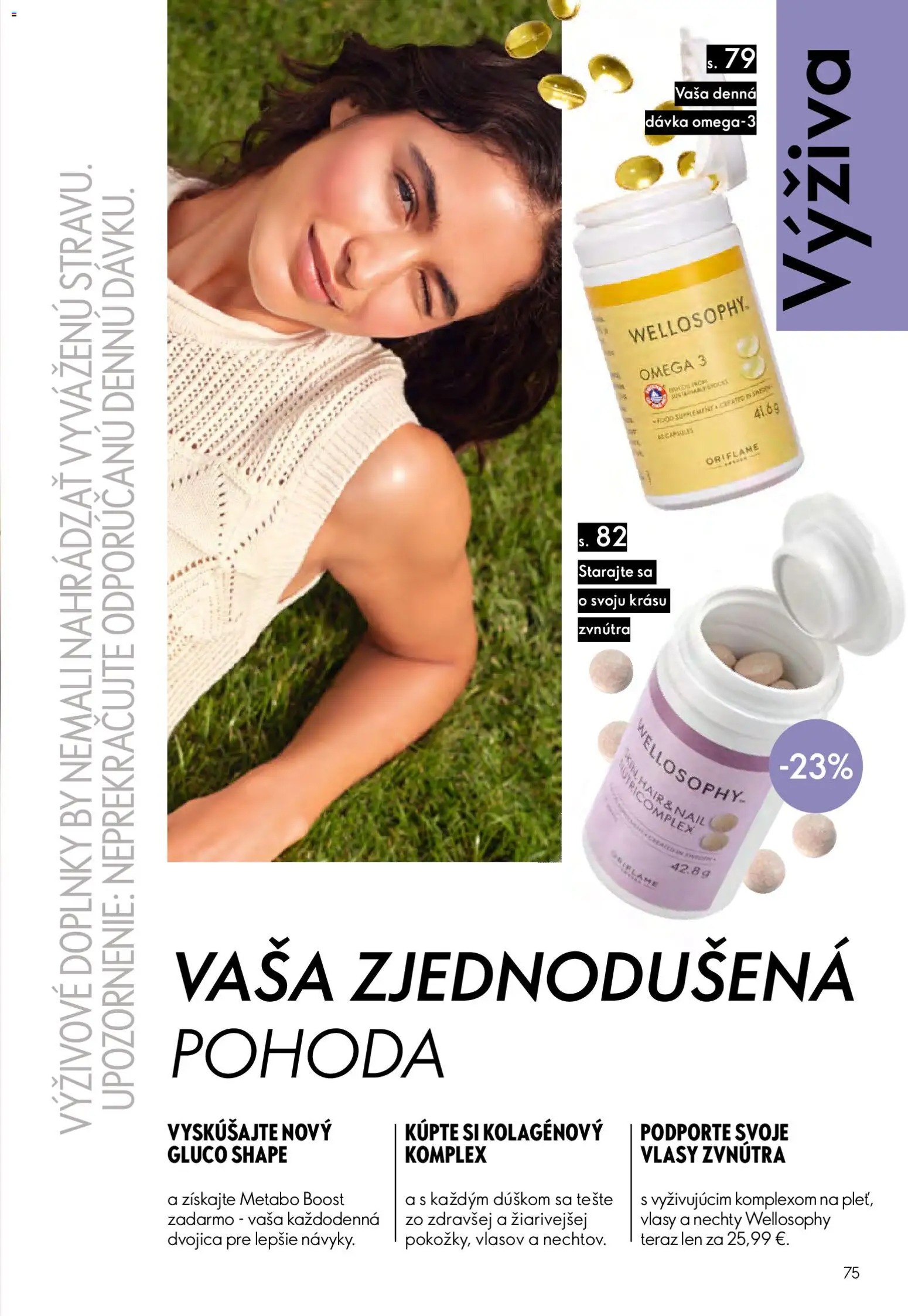 Nové Oriflame akcie – leták je platný od 17.06.2026 | Strana: 75 | Produkty: Metabo