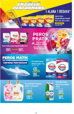 22.04.2026 tarihinden itibaren geçerli olan CarrefourSA kataloğu önizlemesi | Sayfa: 43 | Ürünler: Yumuşatıcı, Deterjan, Bulaşık makinesi
