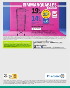 E.Leclerc - Prévisualisation de E.Leclerc catalogue valide à partir de 21/07/2026 | Page: 28 | Produits: Séchoir