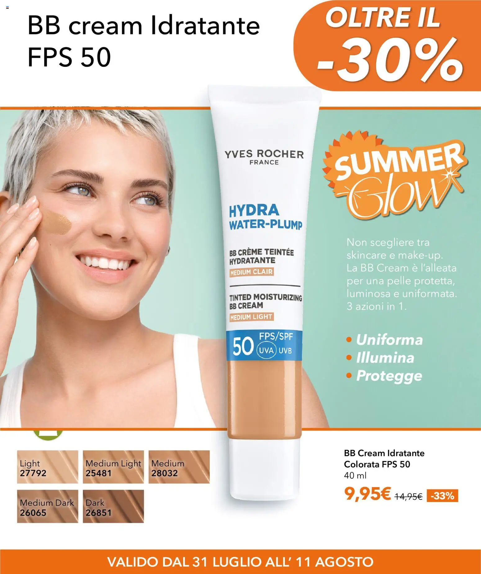 Volantino Yves Rocher del 31/07/2026 | Pagina: 8 | Prodotti: Uva, BB cream