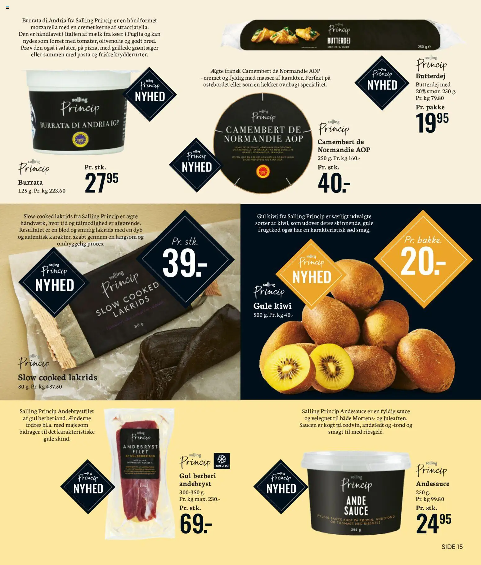 Bilka tilbudsavis – gyldig fra 30/10/2026 | Side: 15 | Produkter: Kiwi, Majs, Olivenolie, Søm