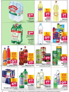 Mercator katalog akcije – veljaven od 09.07.2026 | Stran: 16 | Izdelki: Energijski napitek, Caj, Voda, Breskev
