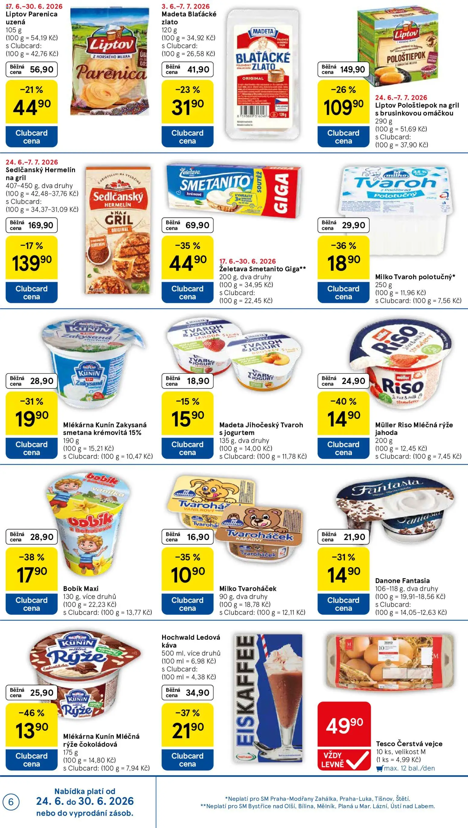 Tesco leták - Supermarket od 24.06.2026 | Strana: 6