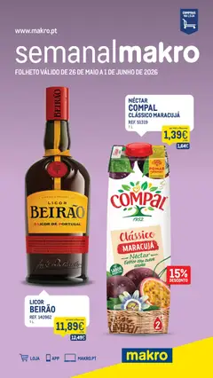Pré-visualização Makro Folheto válido de 26.05.2026
