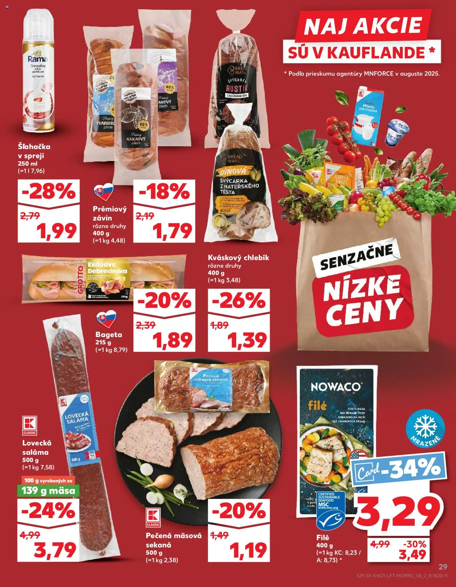 Nové Kaufland akcie – leták je platný od 21.05.2026 | Strana: 29