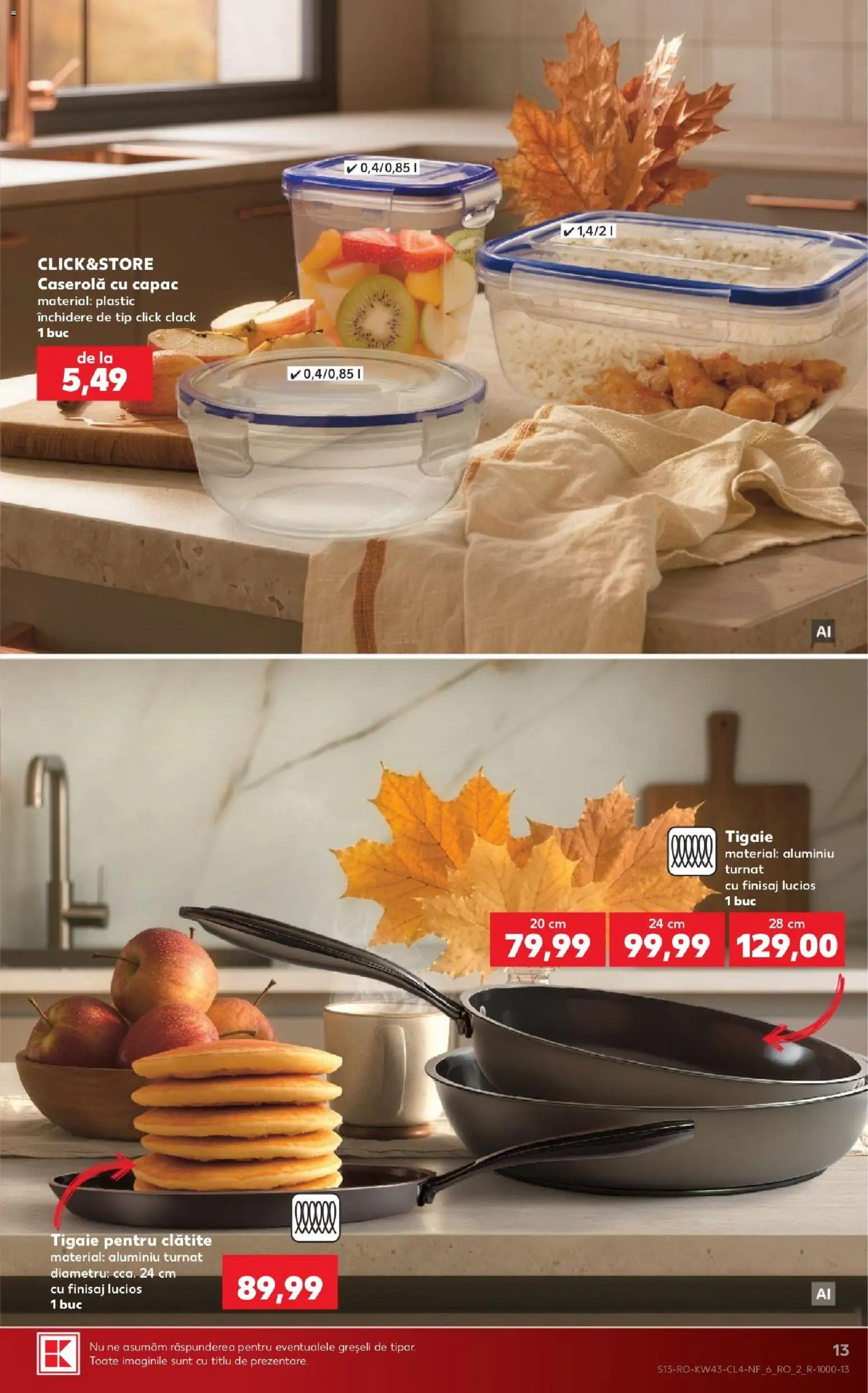 Kaufland RO akciós ujság - amely érvényes a következő dátumtól: 2026.10.21. | Oldal: 13