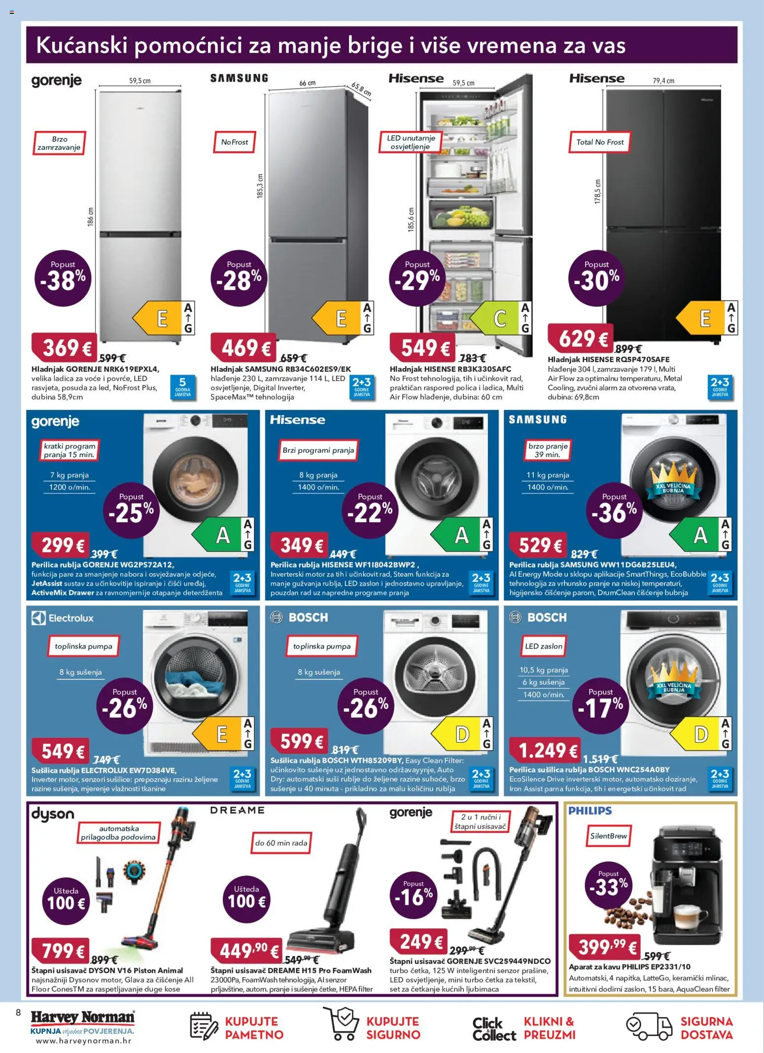 Harvey Norman katalog | vrijedi od 24.09.2026 | Stranica: 8