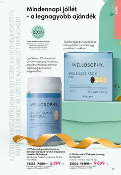 Katalógus Oriflame 2026/08 - amely érvényes a következő dátumtól: 27.05.2026 | Oldal: 59 | Termékek: Omega 3, Multivitamin