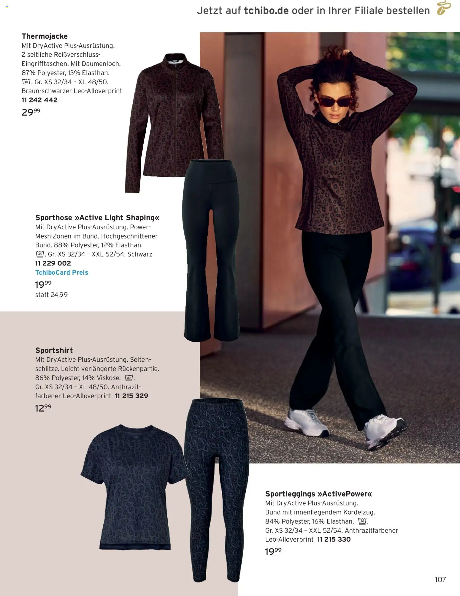 Angebote Tchibo – gültig ab 08.10.2026 | Seite: 107 | Produkte: Sporthose