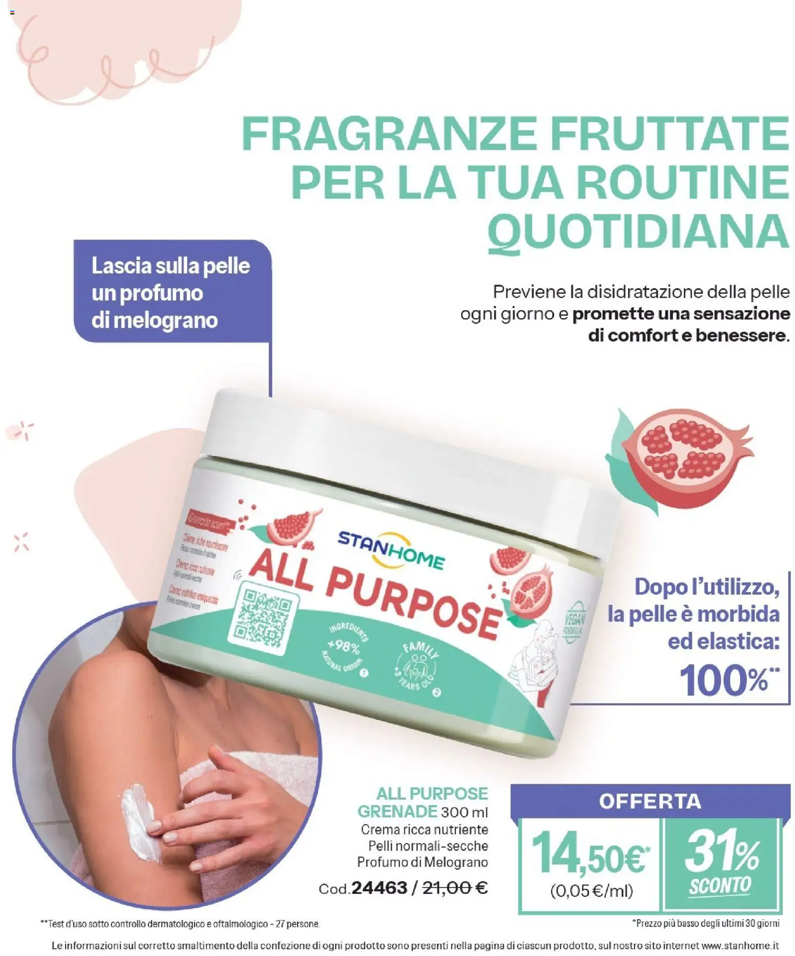 Volantino Stanhome del 08/09/2026 | Pagina: 104 | Prodotti: Crema, Melograno, Basso, Profumo
