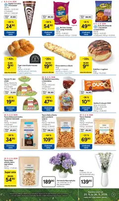 Náhled letáku Tesco Kešu ořechy jádra pražená solená, 500 g od 20.05.2026 | Strana: 21 | Produkty: Ořechy, Pinsa, Vlašské ořechy, Slanina