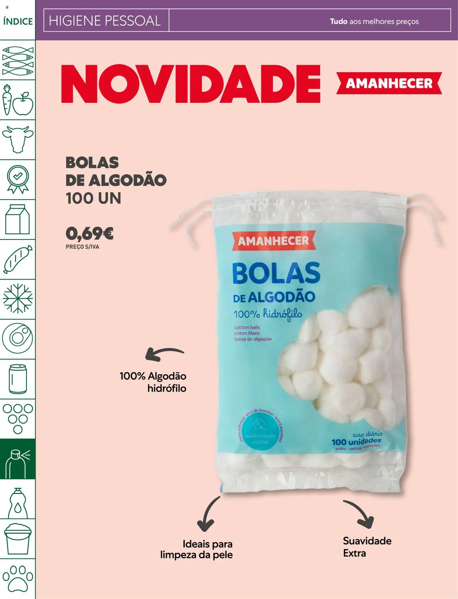 Recheio folheto Madeira │ válido de 21/07/2026 | Página: 32 | Produtos: Algodão