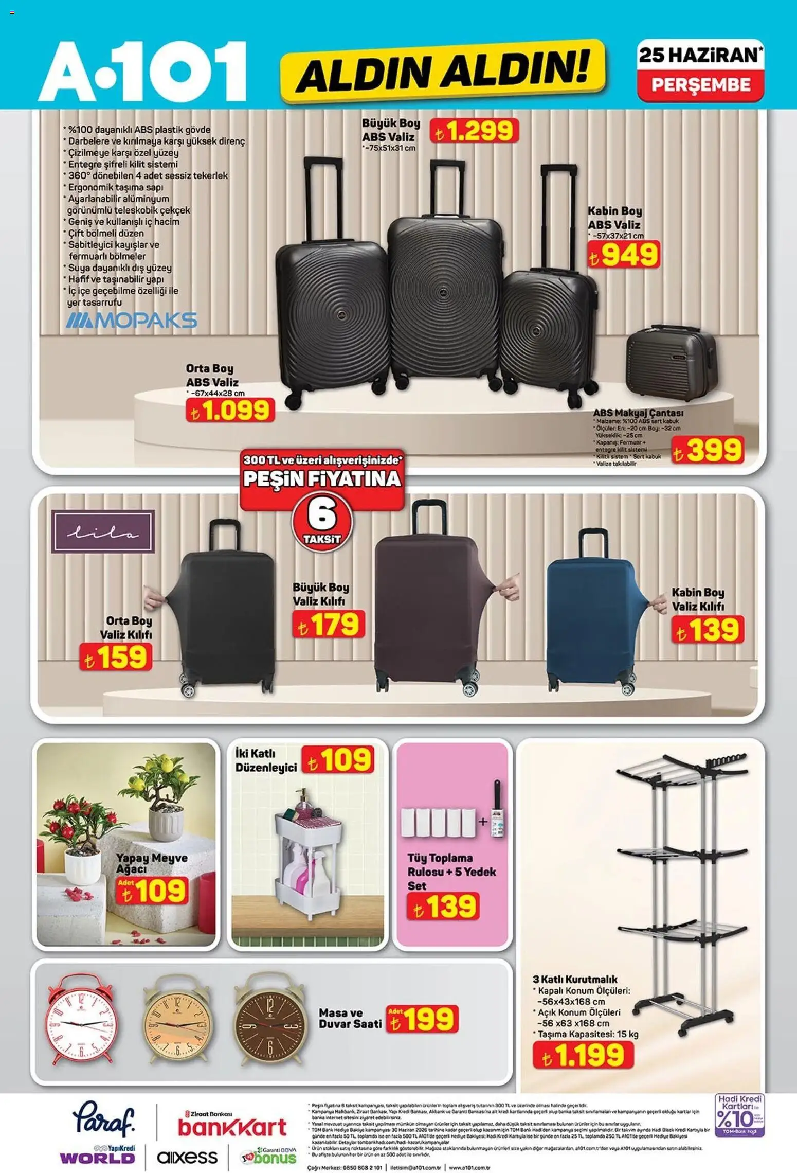A101 - Katalog Aldın Aldın - 25 Haziran 2026 tarihinden itibaren geçerlidir | Sayfa: 15
