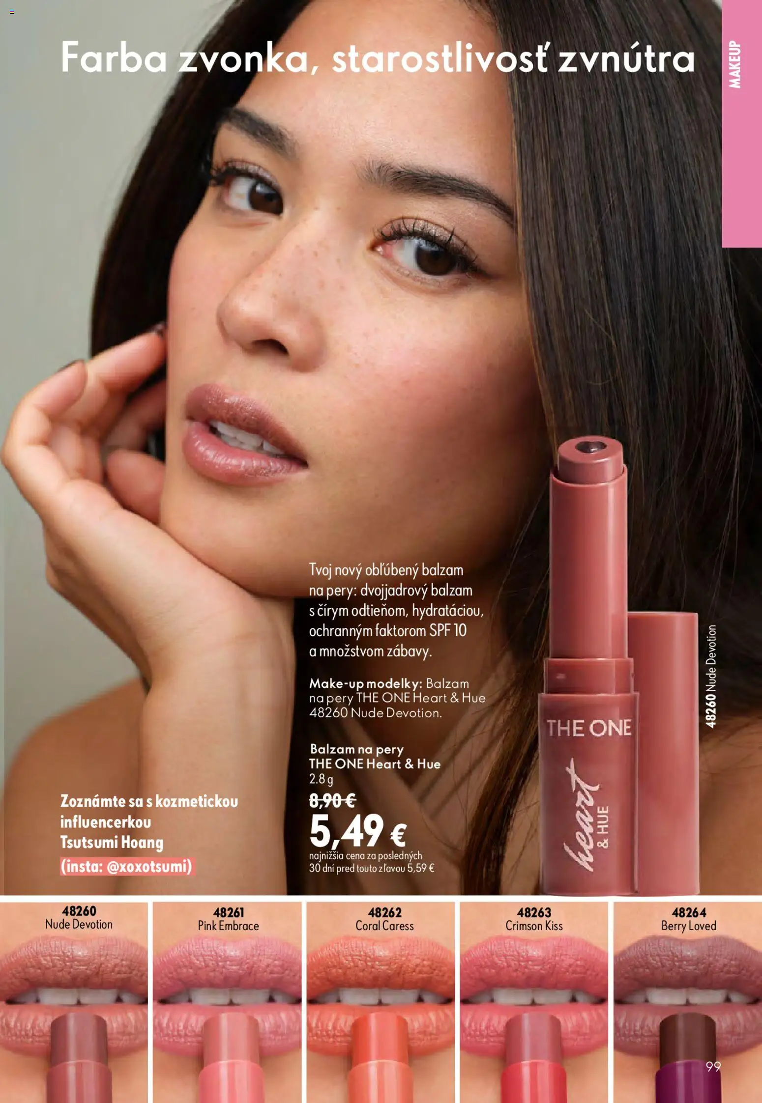 Nové Oriflame akcie – leták je platný od 09.09.2026 | Strana: 99
