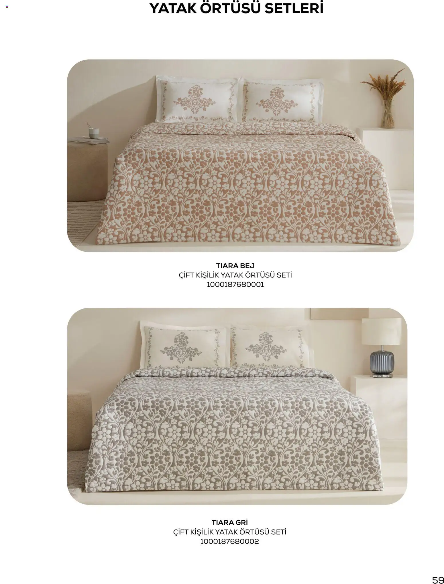 Karaca Home Katalog - 01.03.2026 tarihinden itibaren geçerlidir | Sayfa: 59 | Ürünler: Yatak, Yatak örtüsü