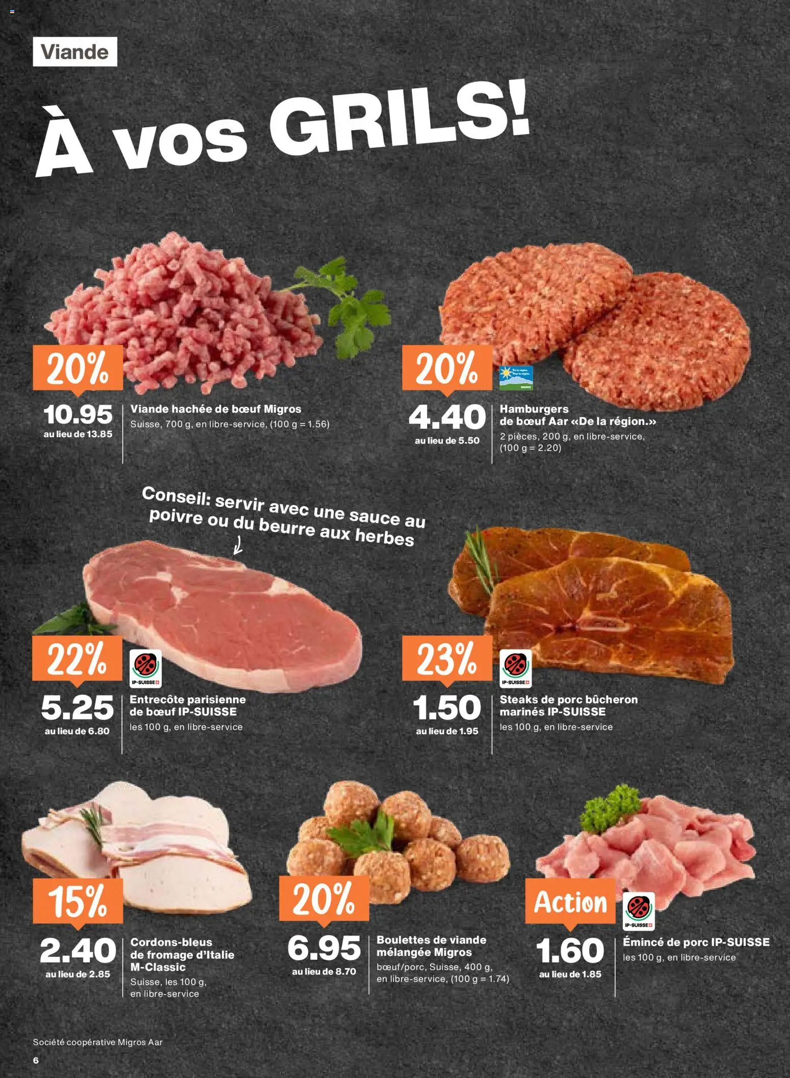 Migros aktionen FR – gültig ab 13.08.2026 | Seite: 6