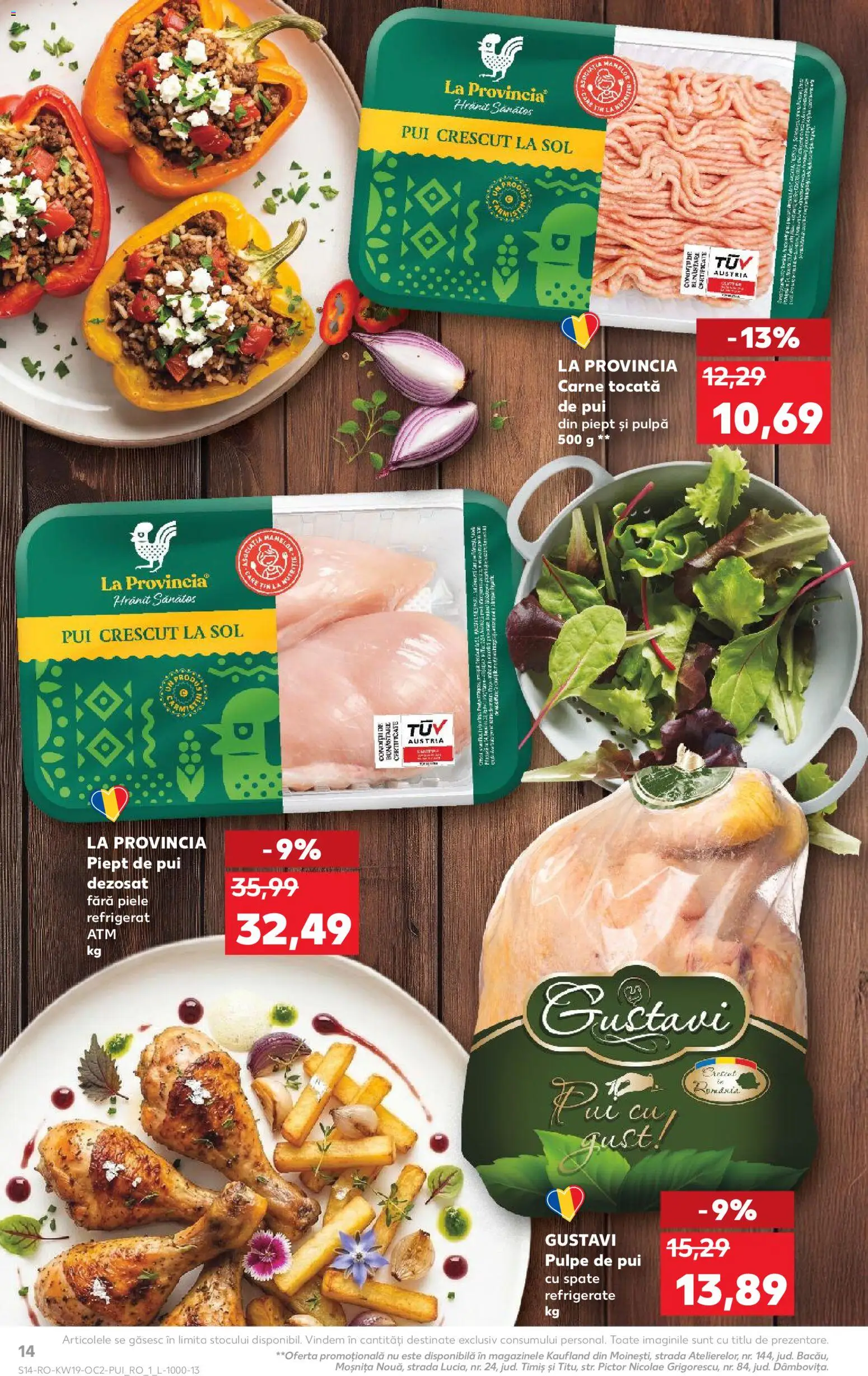 Noul catalog Kaufland – valabil de la 06.05.2026 | Pagină: 14 | Produse: Hacıyatmaz Kedi Oyuncağı, Kedi Oyun Alanları, Carne tocată