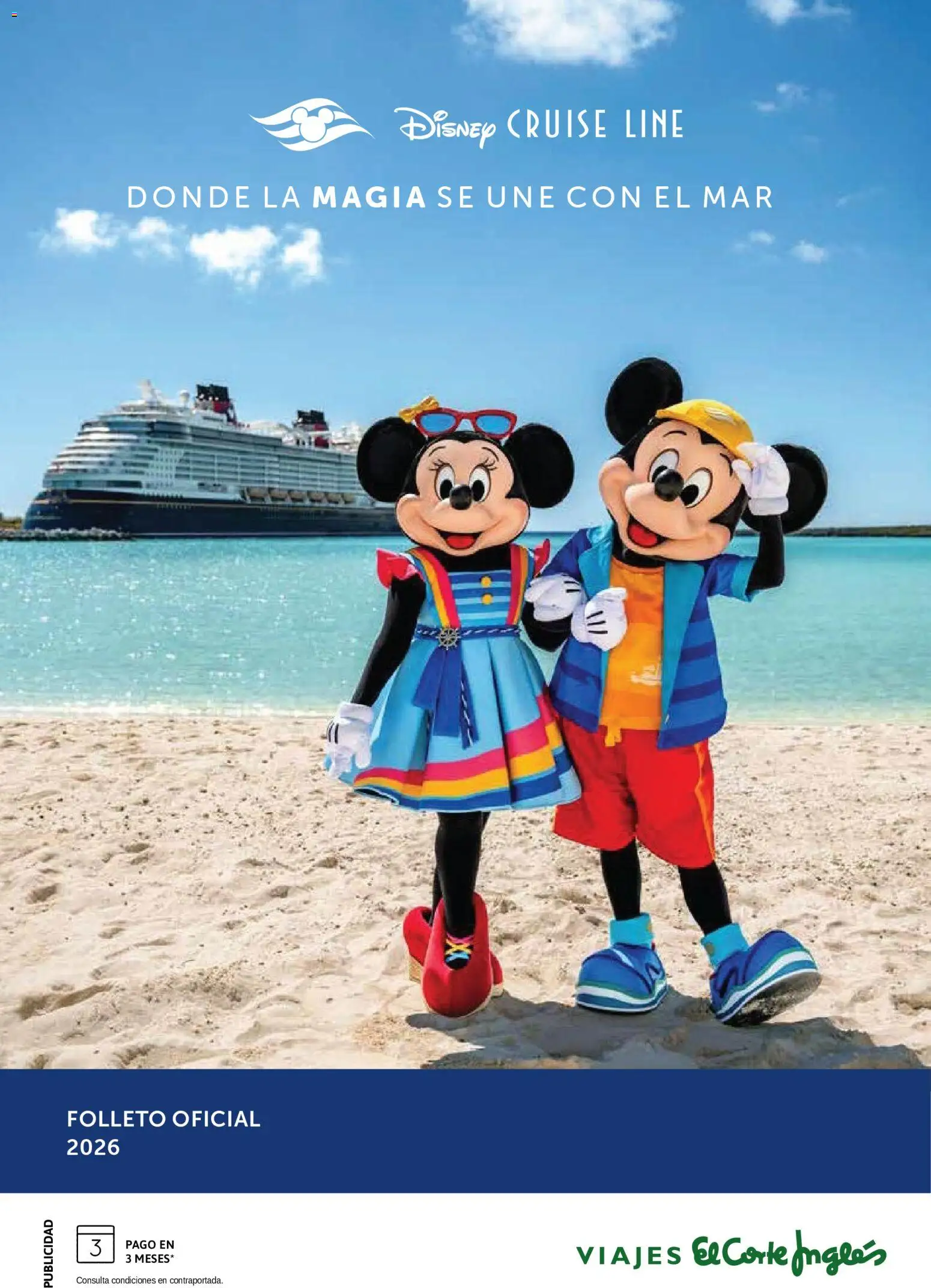 Viajes El Corte Inglés Disney Cruise Line │ válido desde el 07.04.2026 | Página: 1