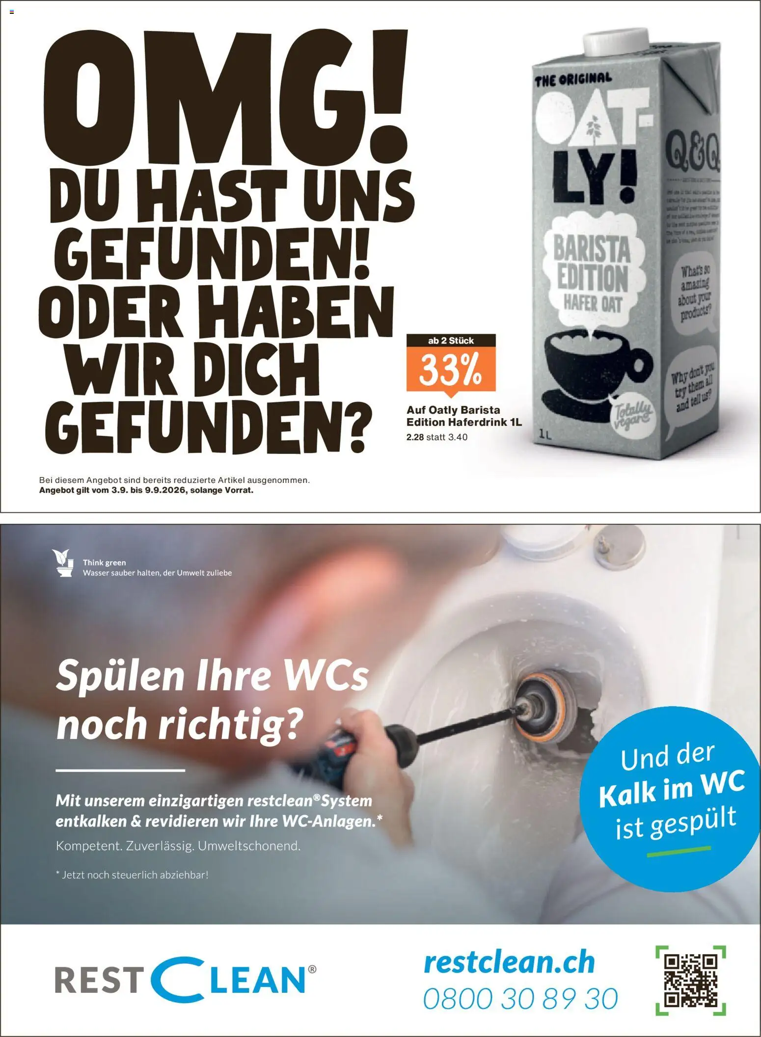 Migros aktionen Magazin – gültig ab 02.09.2026 | Seite: 46 | Produkte: Wasser, Kalk