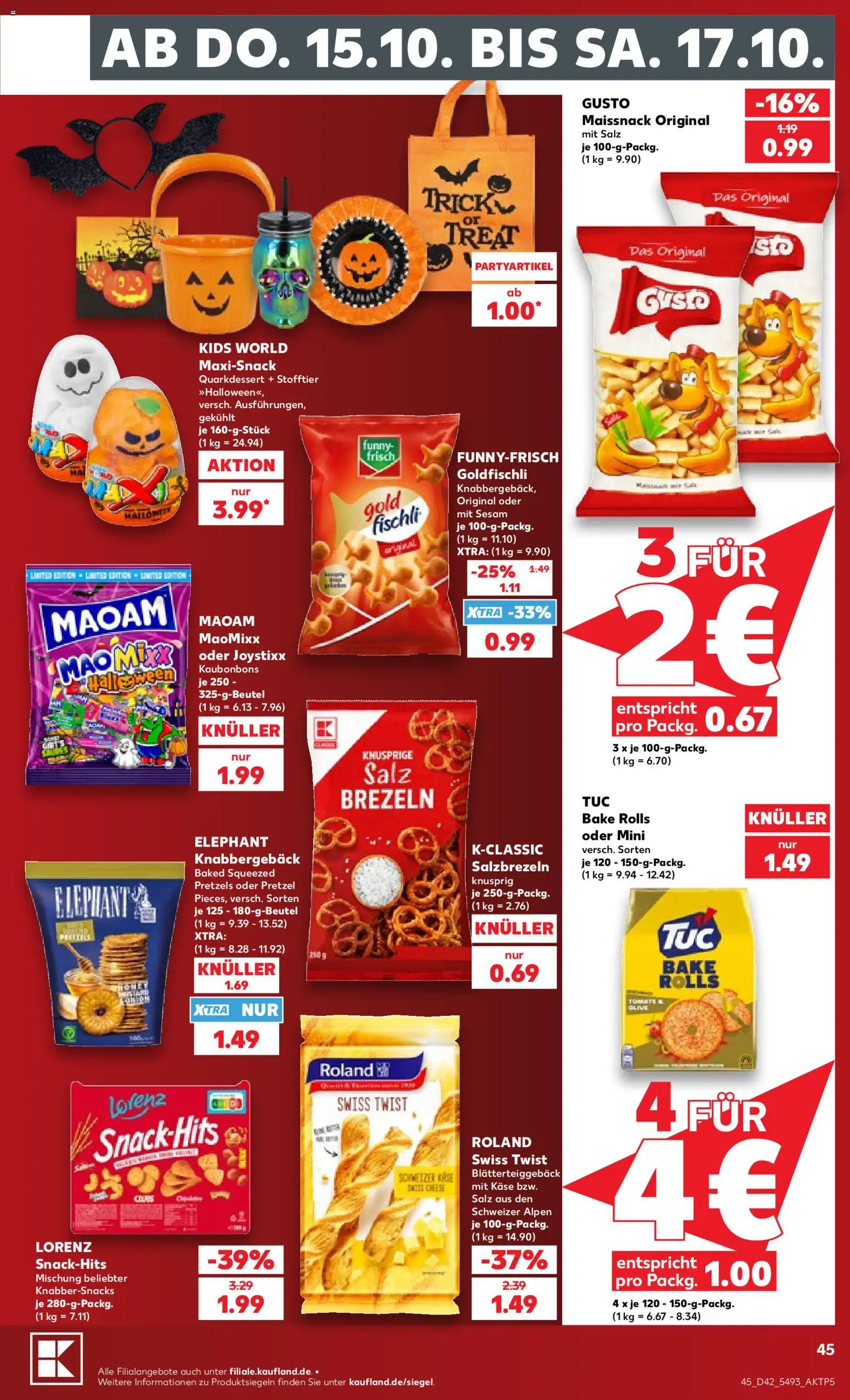 Kaufland Německo leták - Montag bis Samstag od 12.10.2026 | Strana: 49 | Produkty: Kaše