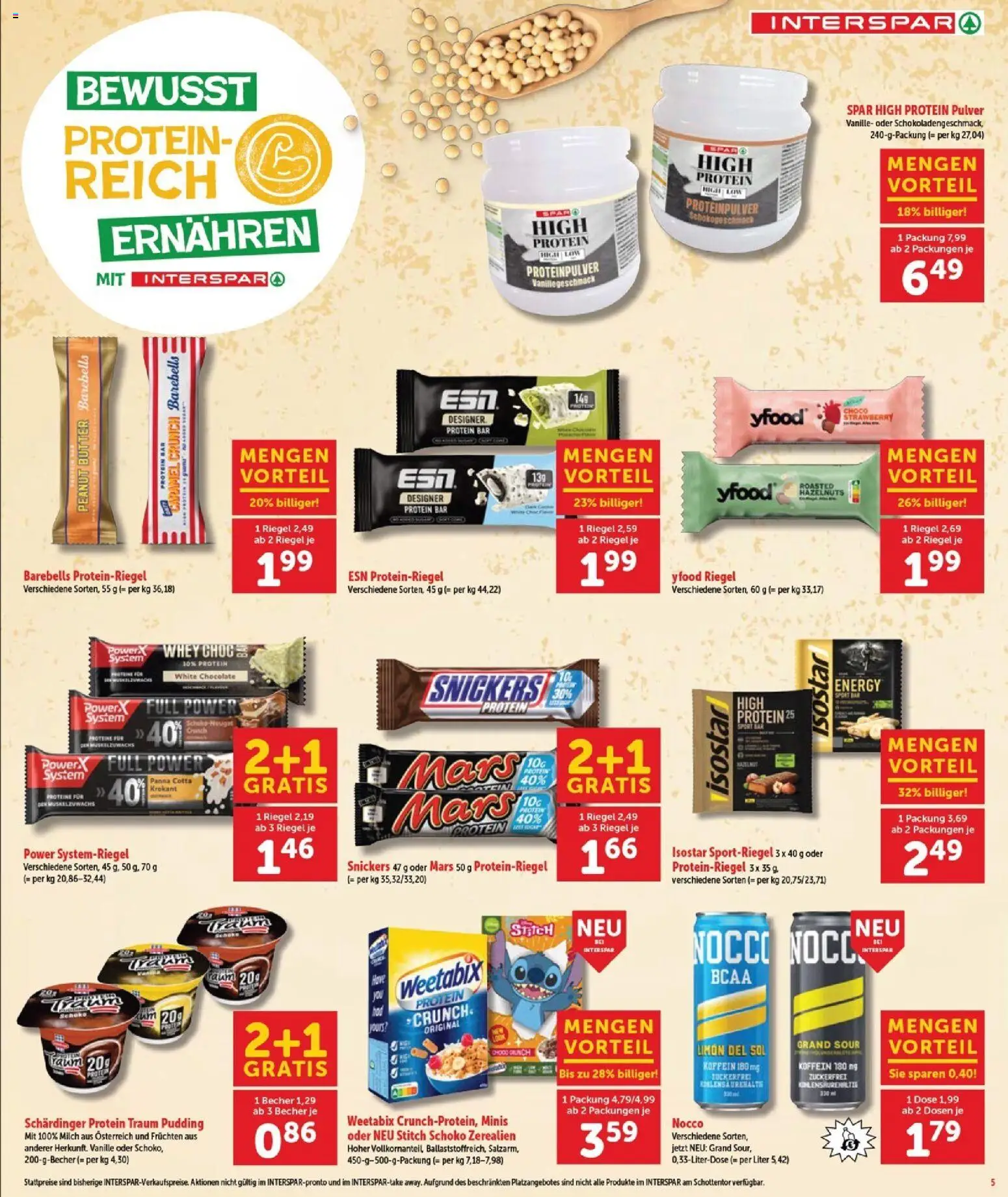 Interspar Flugblatt - Burgenland Nord gültig ab 18.06.2026 | Seite: 5 | Produkte: Milch, Butter