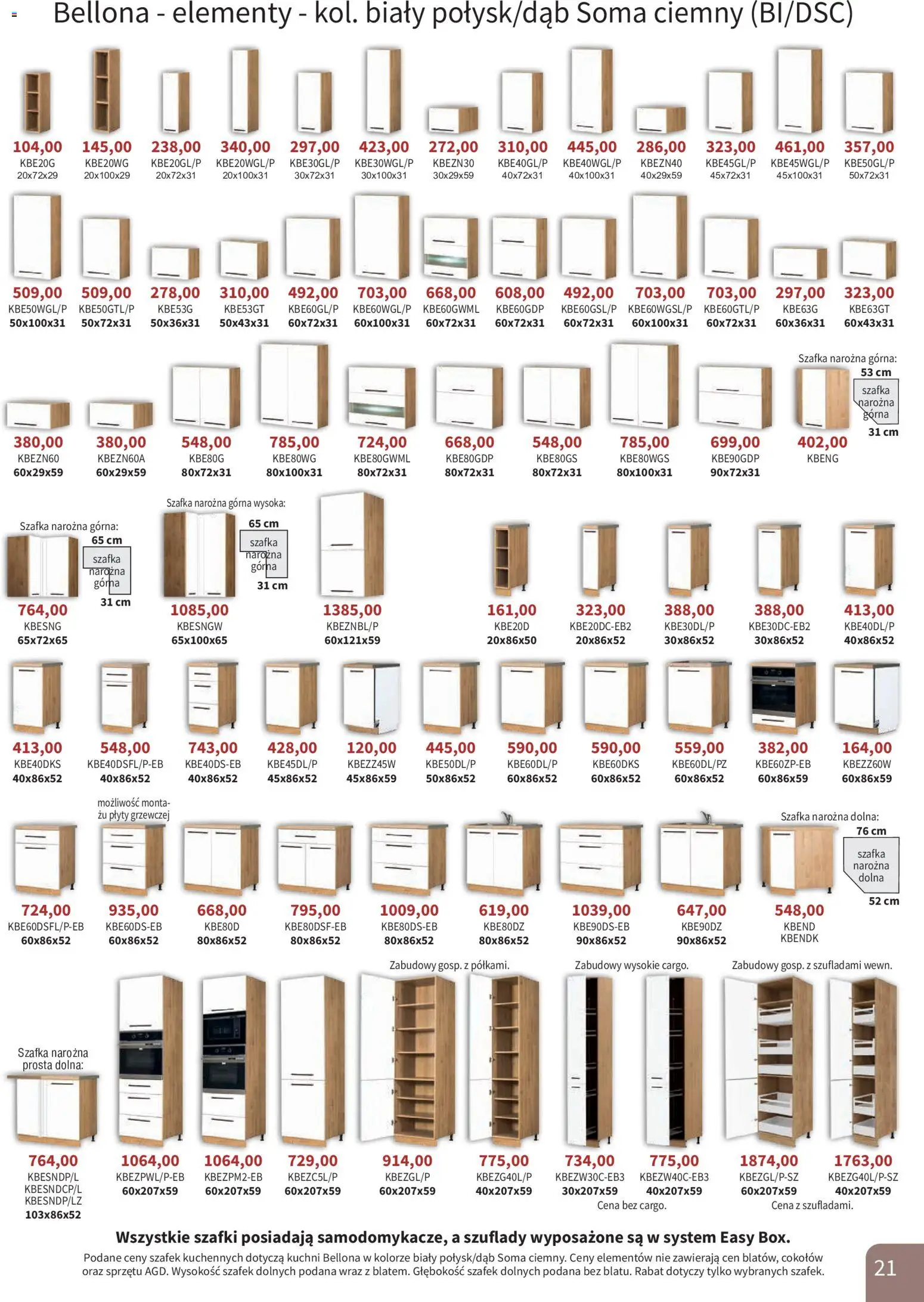 Bodzio Katalog od 01.08.2026 | Strona: 21 | Produkty: Plyty