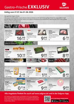 Selgros Gastro Angebote ab 27.07.2026 gültig
