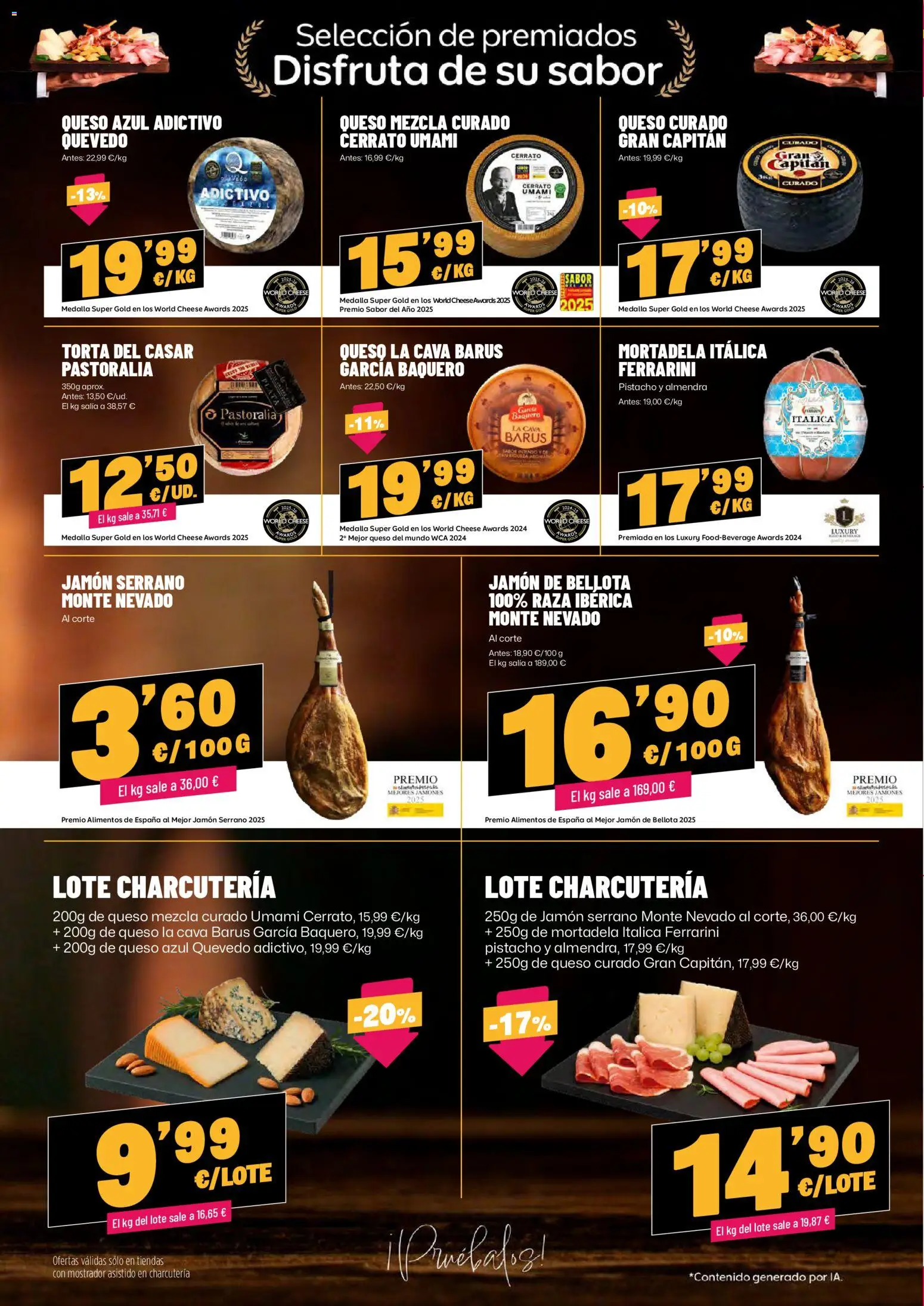 AhorraMas folleto │ válido desde el 12.03.2026 | Página: 6 | Productos: Jamón serrano, Queso, Jamón, Κούβα