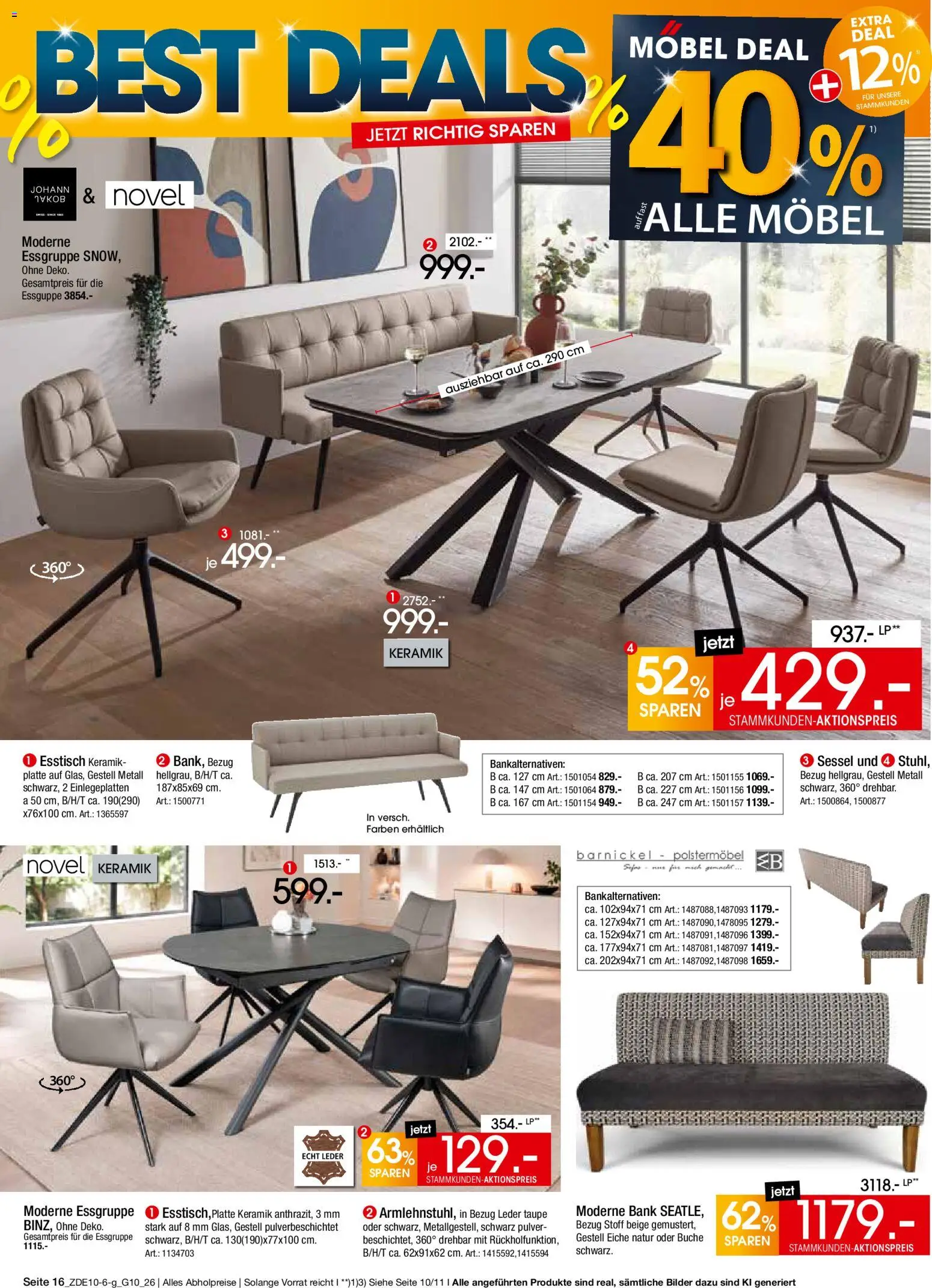 Zurbrüggen Best Deals – gültig ab 04.10.2026 | Seite: 16