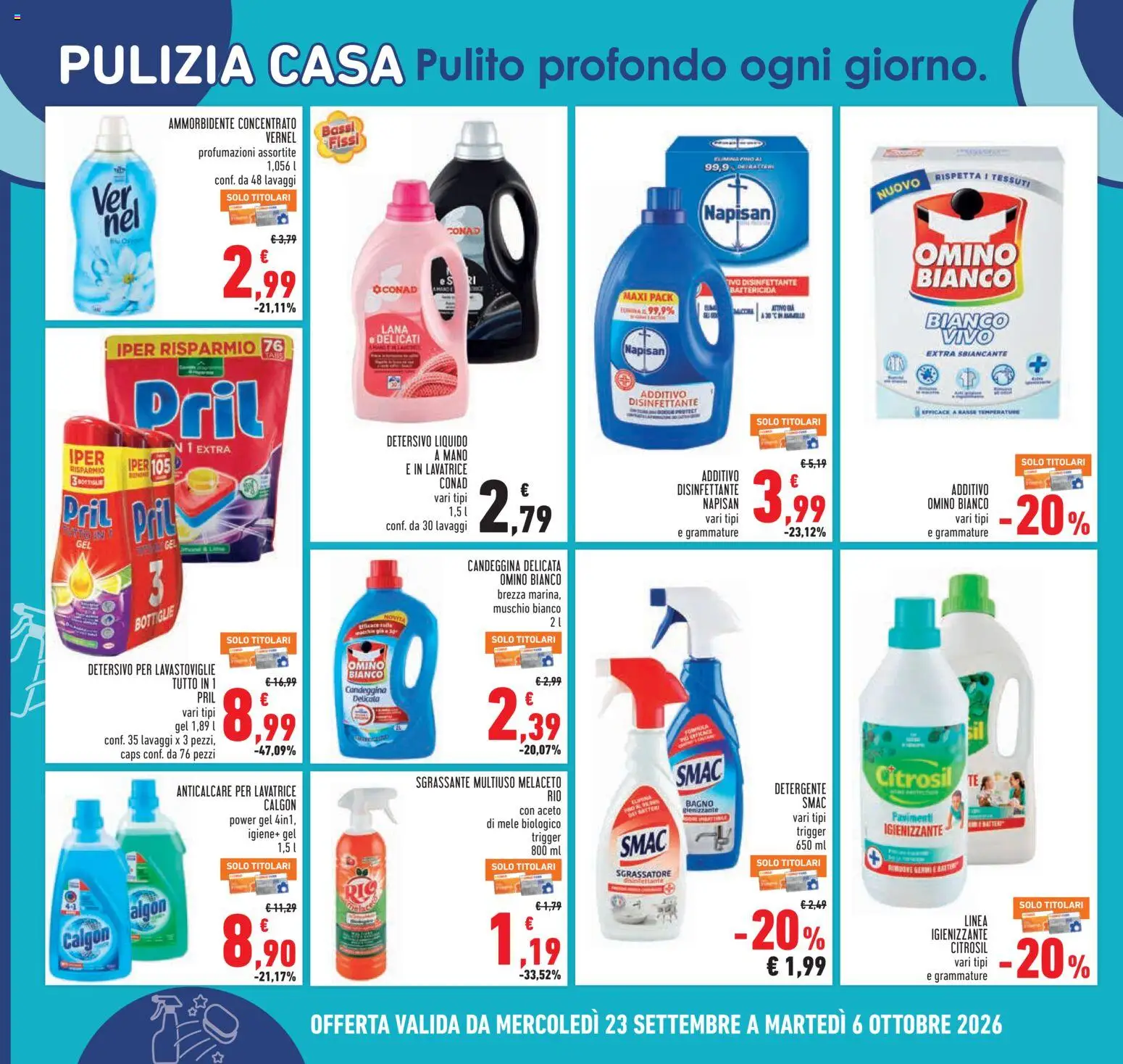 Volantino Conad del 23/09/2026 | Pagina: 20
