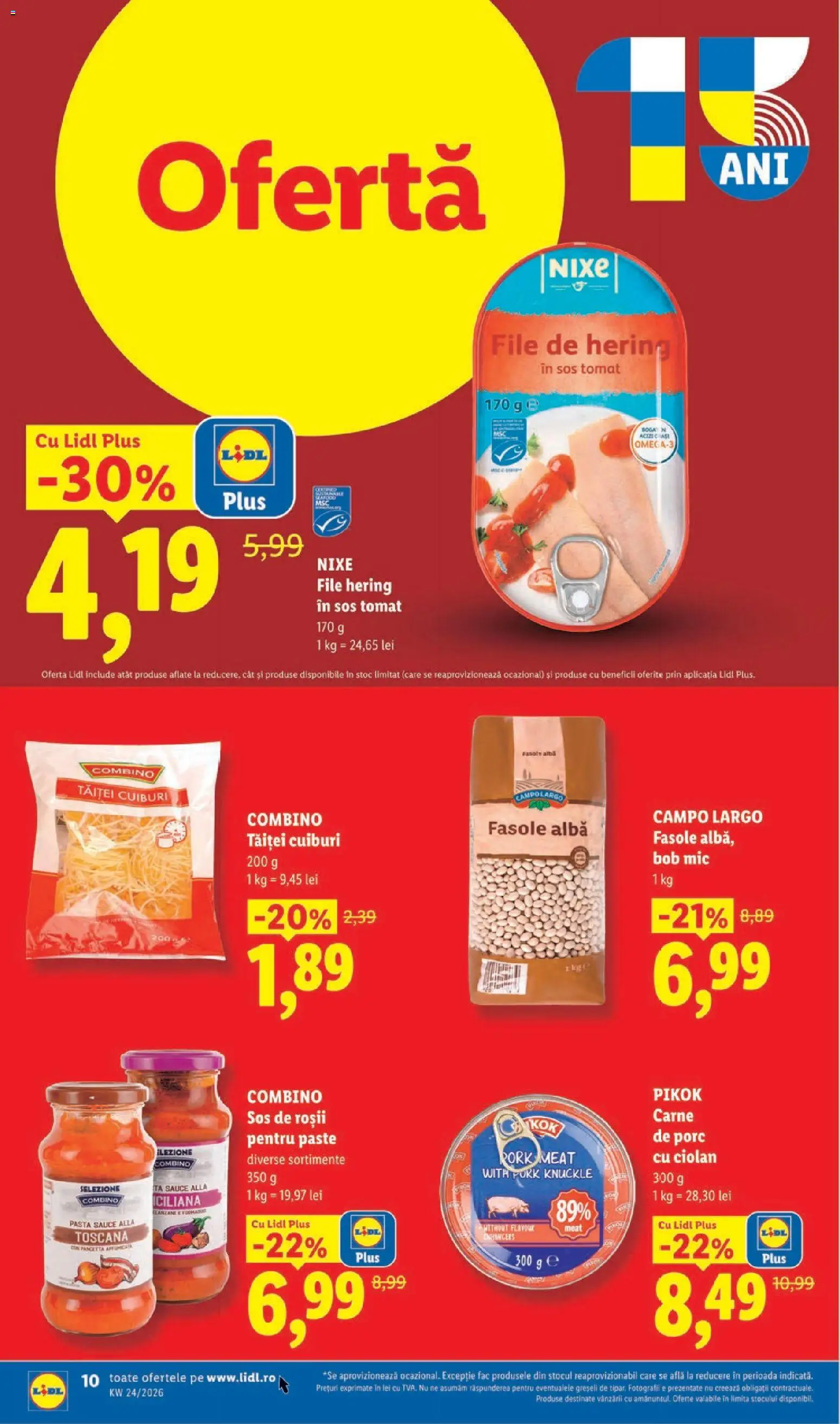 Noul catalog Lidl – valabil de la 08.06.2026 | Pagină: 10