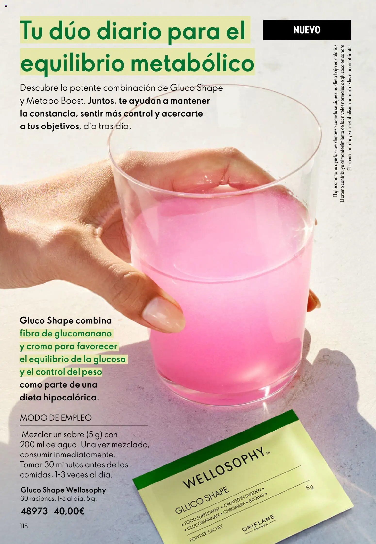 Oriflame - Catálogo Campaña 8 │ válido desde el 03.06.2026 | Página: 118 | Productos: Té, Peso