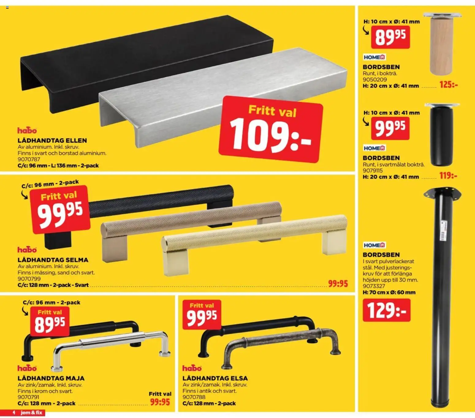Jem & Fix reklamblad aktuell från 24/08/2026 | Sida: 4