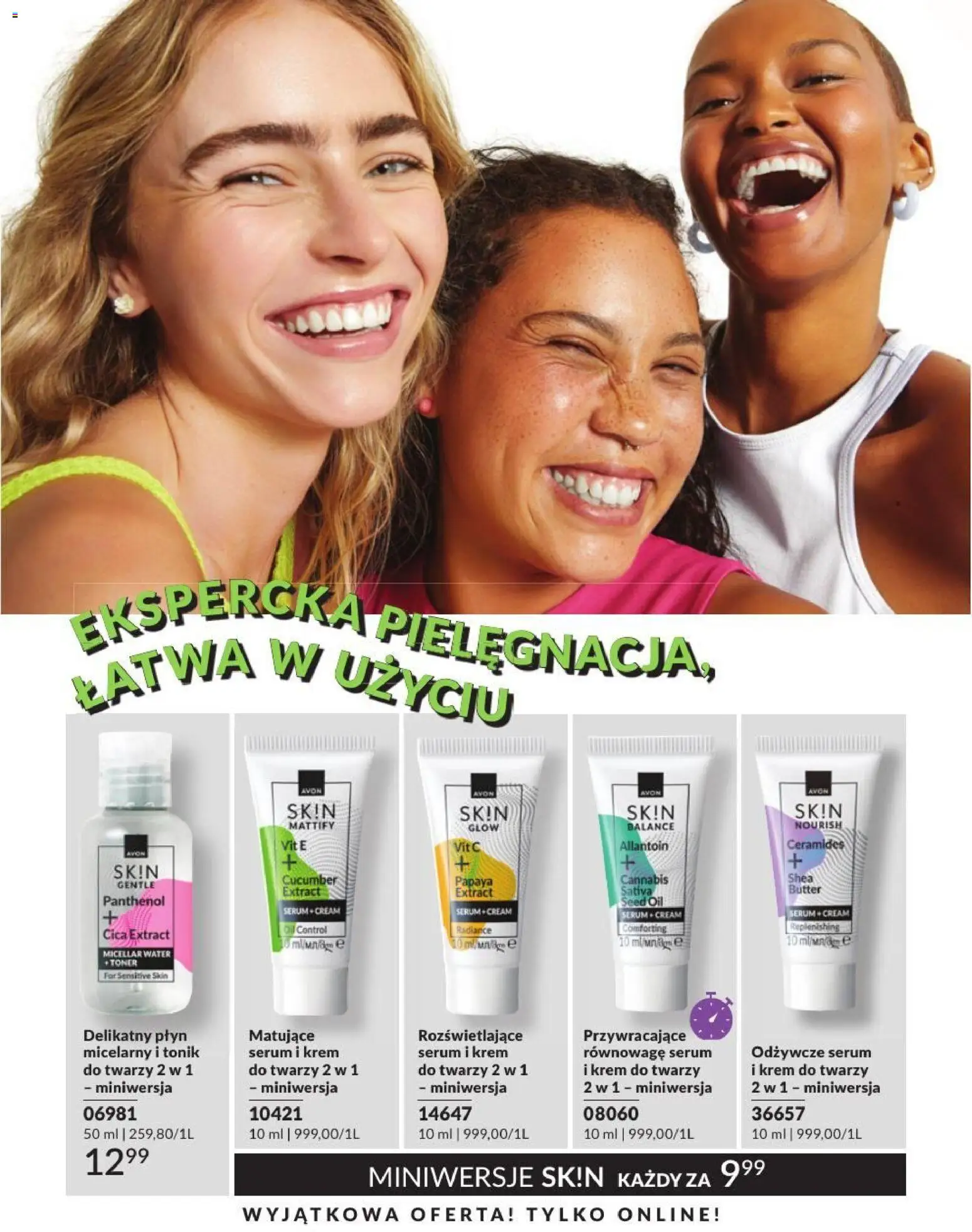 Avon Katalog 8 2026 od 01.08.2026 | Strona: 192 | Produkty: Toner, Krem, Krem do twarzy, Tonik