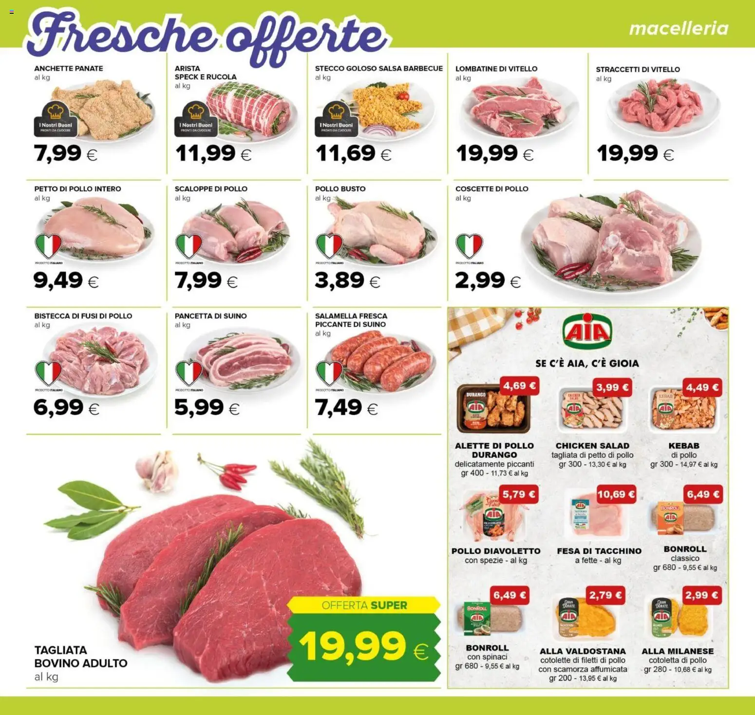 Volantino Tigre del 21.05.2026 | Pagina: 2 | Prodotti: Speck, Pancetta, Vitello, Salsa barbecue
