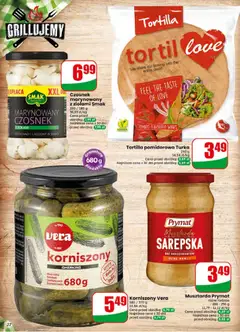 Pogląd oferty "Dino gazetka" - ważna od 08.07.2026 | Strona: 22 | Produkty: Czosnek, Tortilla, Musztarda