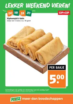 Poiesz folder - Weekendacties - Voorbeeld van een folder van Poiesz, geldig van 02-07-2026