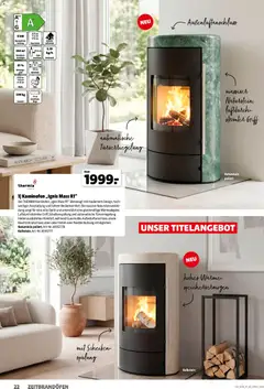 Hagebau Kaminofen und Zubehör ab 29.07.2026 gültig | Seite: 22 | Produkte: Gewicht, Spülung