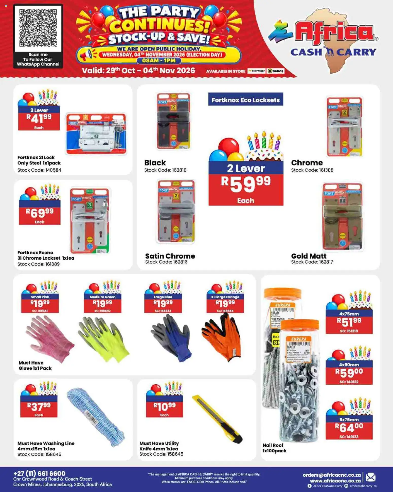 New Africa Cash & Carry catalogue – valid from 29/10/2026 | Page: 59