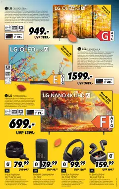 Medimax Prospekt ab 03.10.2026 gültig | Seite: 5 | Produkte: LG, Lautsprecher, Smart TV, Kopfhörer